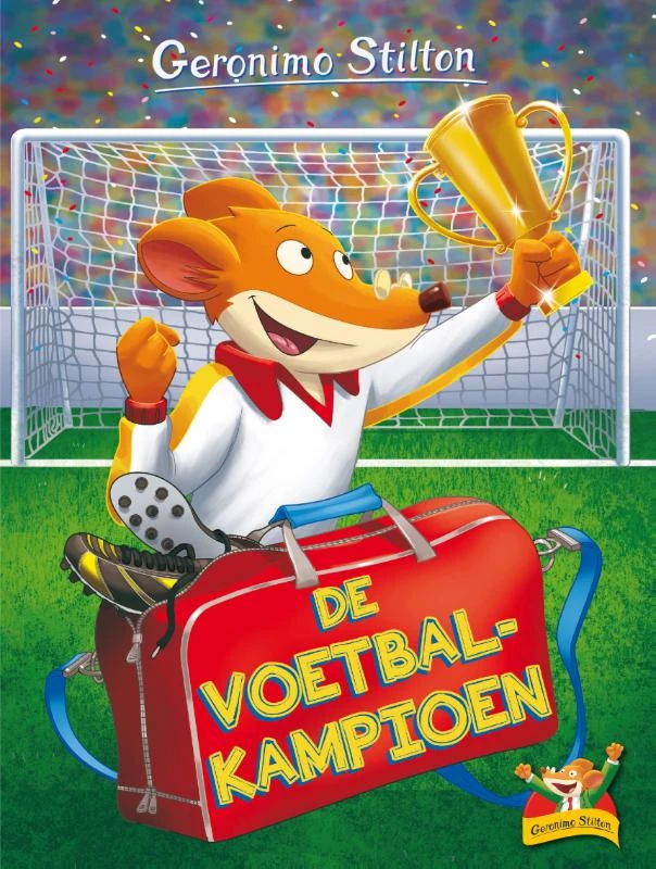 De voetbalkampioen – Geronimo Stilton – boek cover