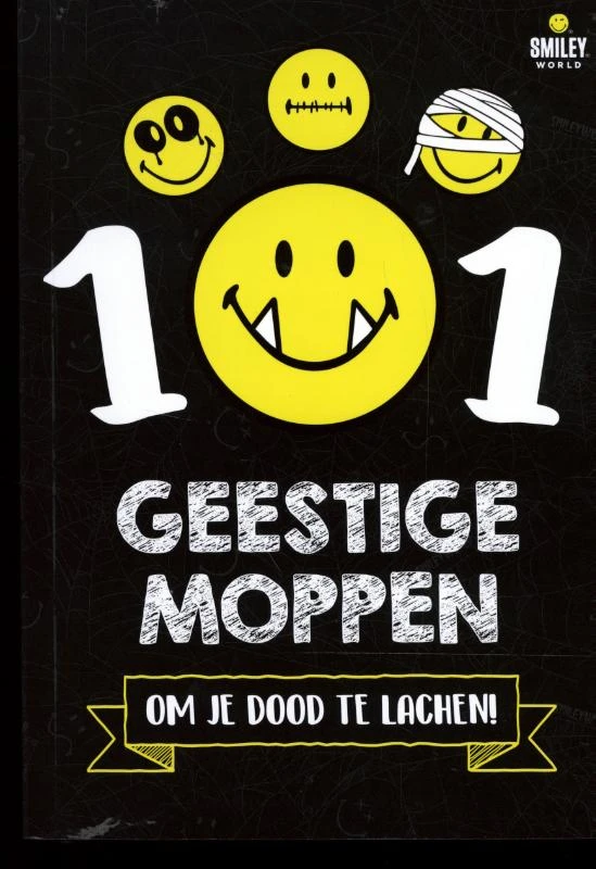101 Geestige moppen om je dood te lachen – Smiley – boek cover