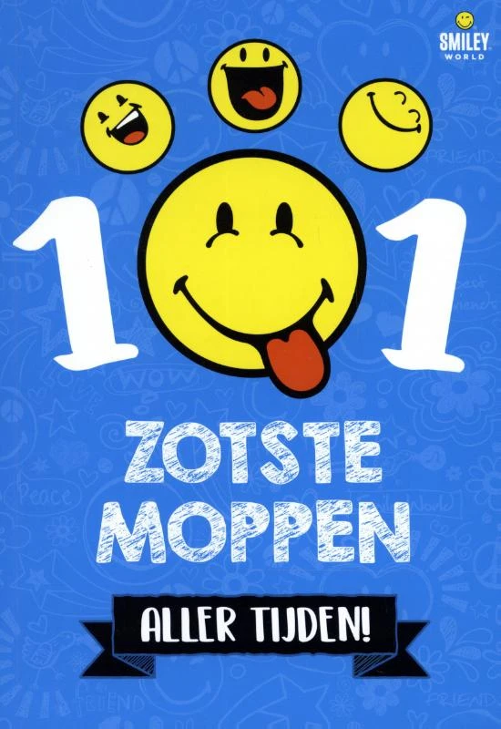 101 Zotste moppen aller tijden – Smiley – boek cover