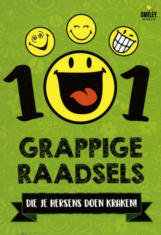 101 Grappige raadsels die je hersens doen kraken – Smiley – boek cover