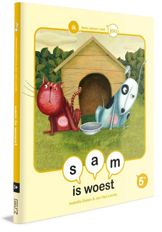 sam is woest – Isabelle Gielen – boek cover