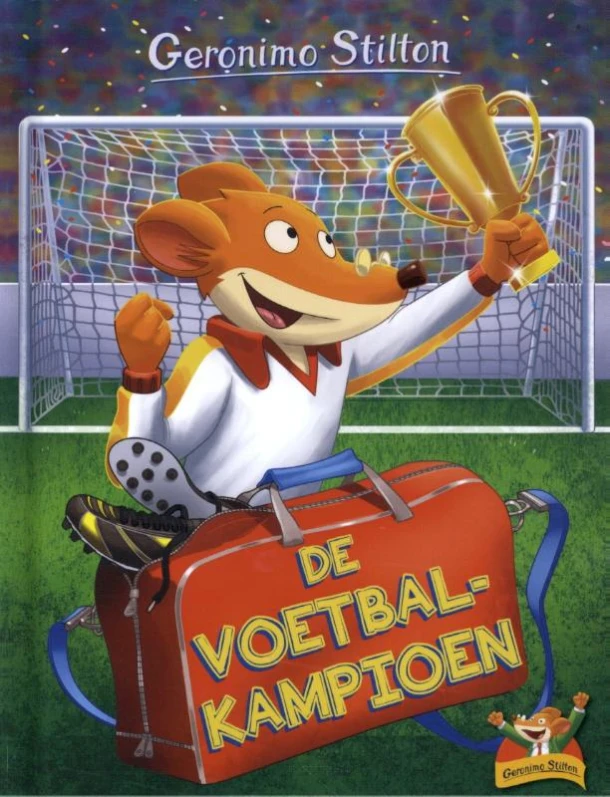 De voetbalkampioen – Geronimo Stilton – boek cover