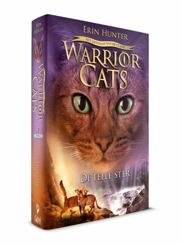 De vlammende ster – Erin Hunter – boek cover