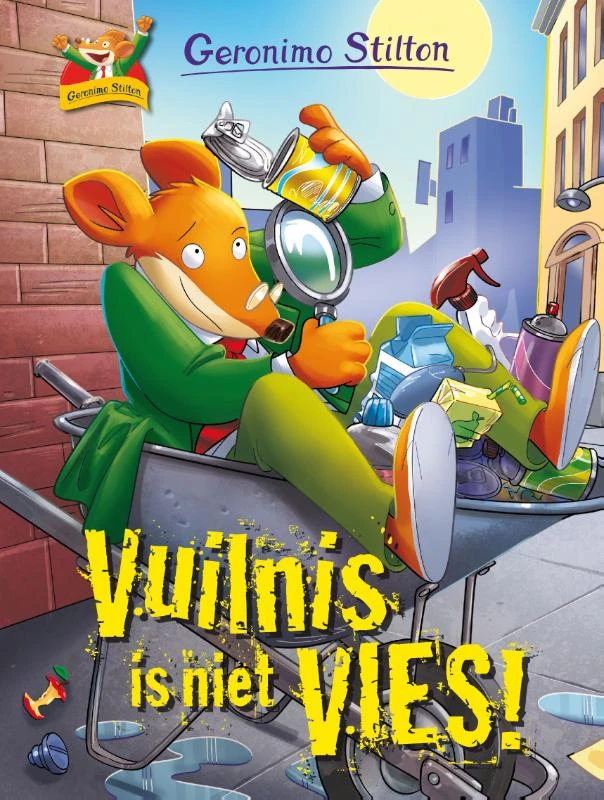 Vuilnis is niet vies! – Geronimo Stilton – boek cover