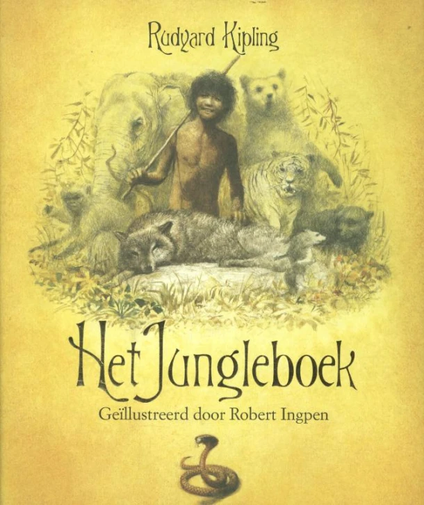 Jungleboek – Rudyard Kipling – boek cover