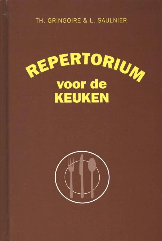 Repertorium voor de keuken – TH. Gregoire – boek cover
