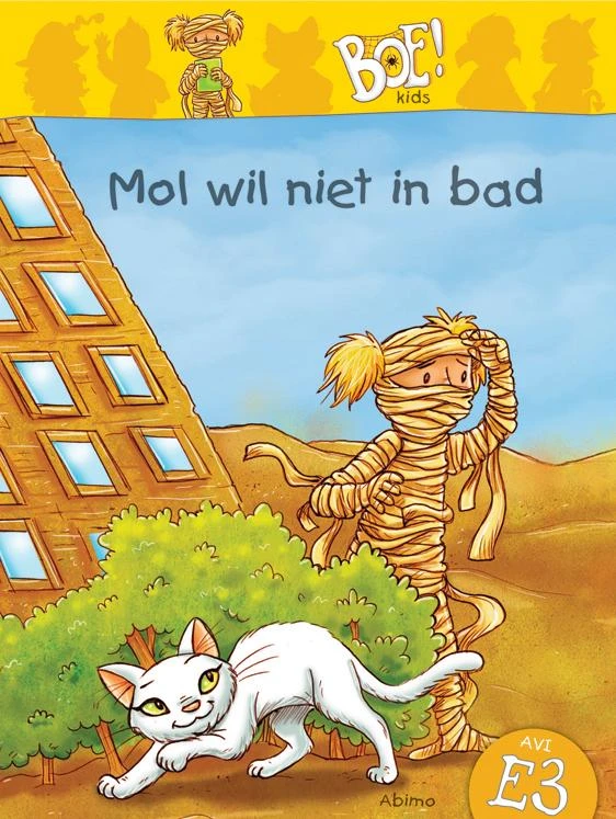Mol wil niet in bad – Thea Dubelaar – boek cover