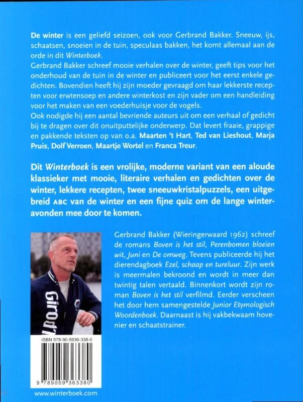 Winterboek – Gerbrand Bakker – boek cover