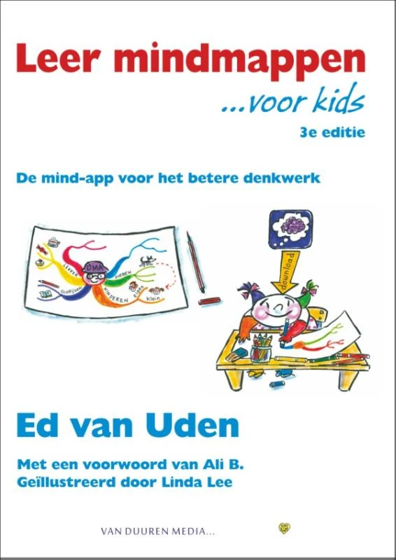 Leer mindmappen... voor kids – Ed van Uden – boek cover