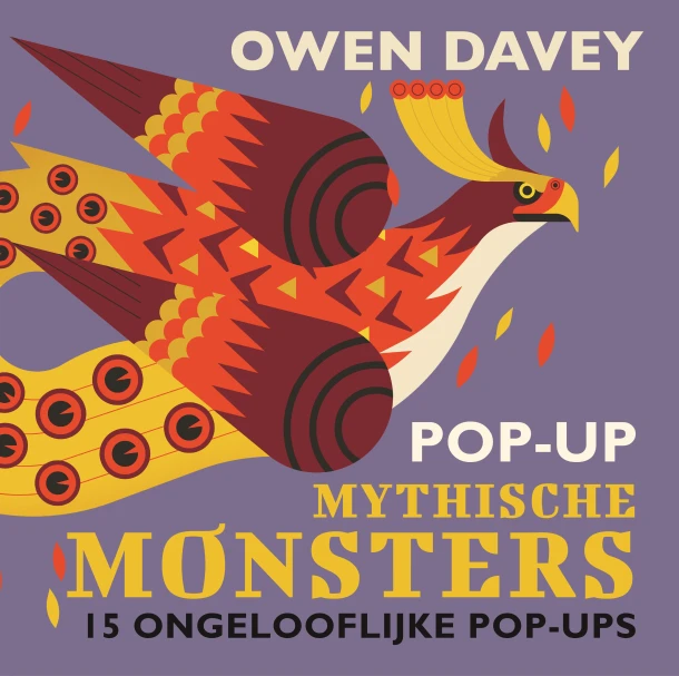Pop-up Mythische Monsters – Owen Davey – boek cover