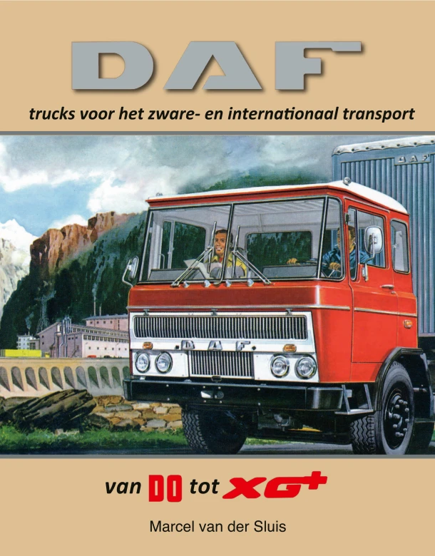 DAF trucks voor het zware- en international transport – Marcel van der Sluis – boek cover
