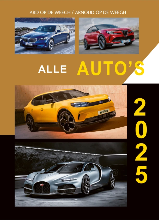 Alle auto's 2025 – Ard op de Weegh – boek cover