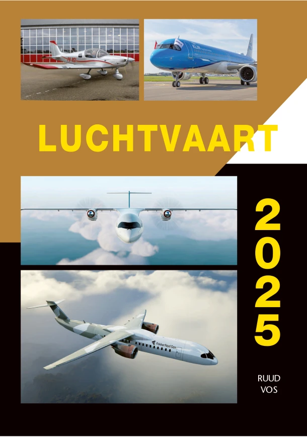 Luchtvaart 2025 – R Vos – boek cover