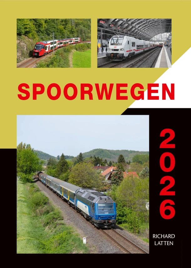 Spoorwegen 2026 – R Latten – boek cover