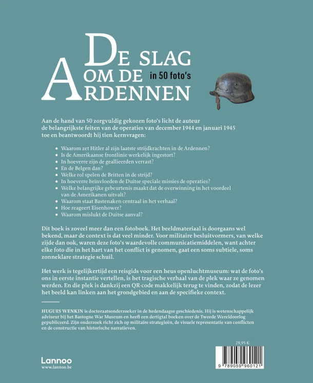 De slag om de Ardennen in 50 foto's – Hugues Wenkin – boek cover