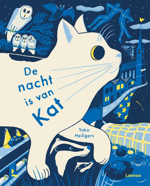De nacht is van Kat – Yoko Heiligers – boek cover