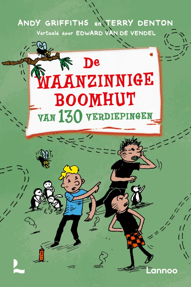 De waanzinnige boomhut van 130 verdiepingen – Terry Denton – boek cover