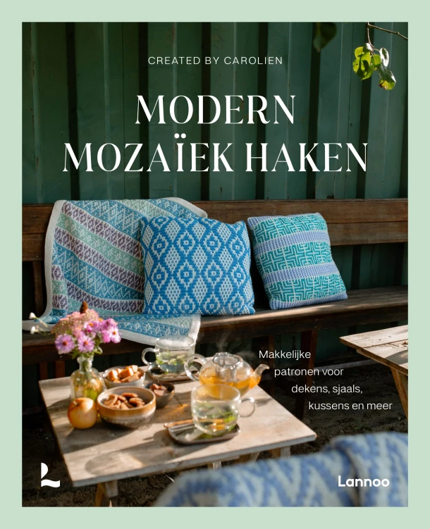 Modern mozaïek haken – Created by Carolien – boek cover