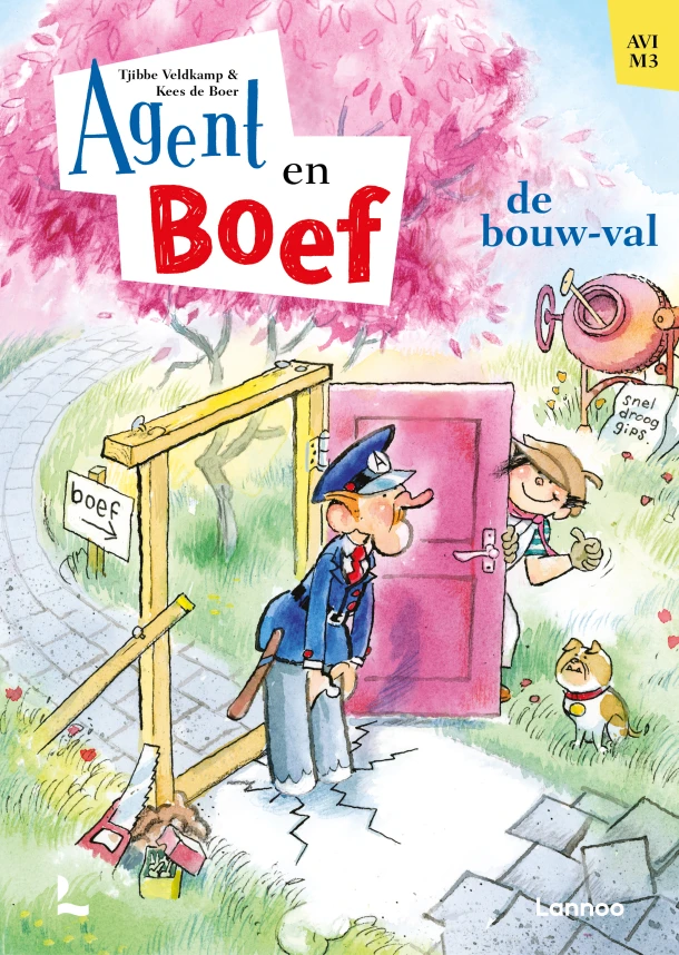Agent en Boef - de bouw-val – Tjibbe Veldkamp – boek cover