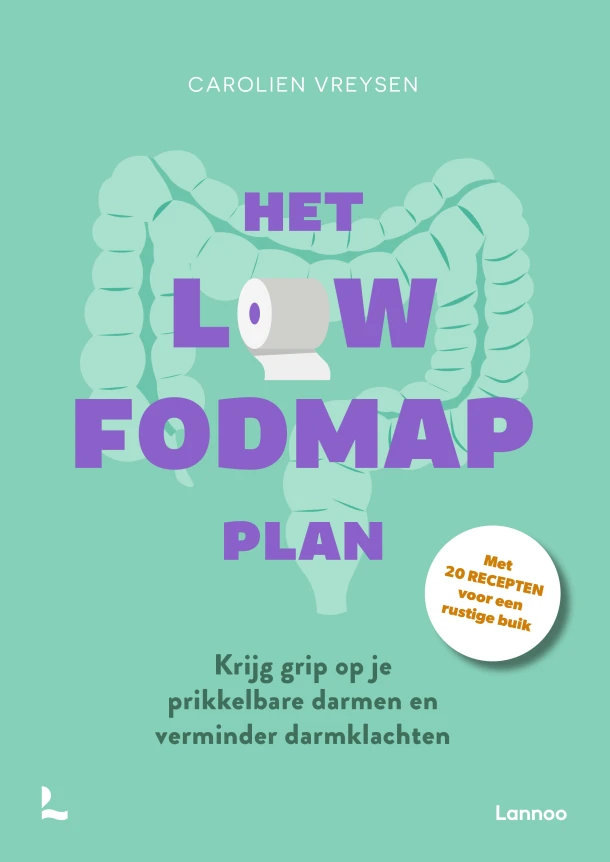 Het low FODMAP plan – Carolien Vreysen – boek cover