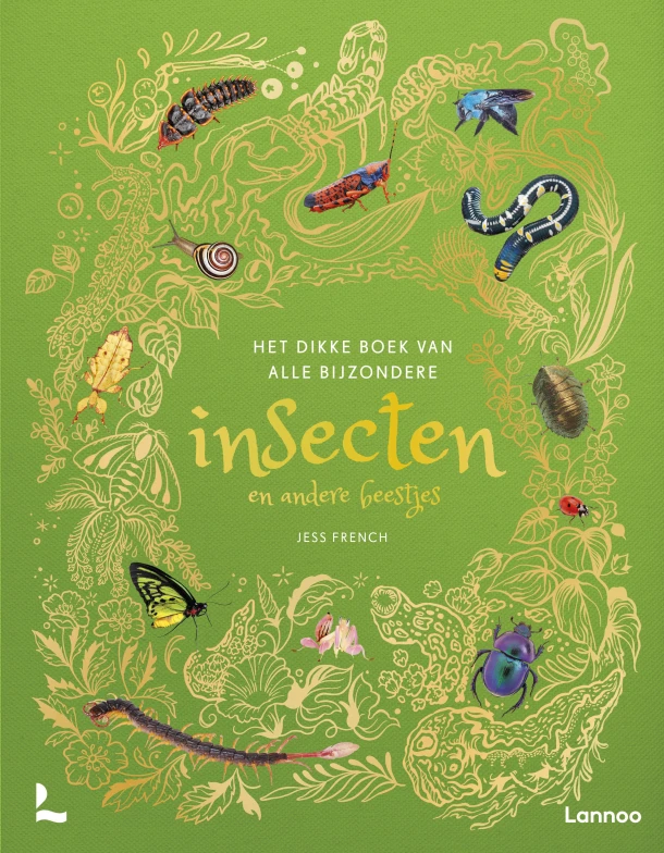 Het dikke boek van alle bijzondere insecten en andere beestjes – Jess French – boek cover