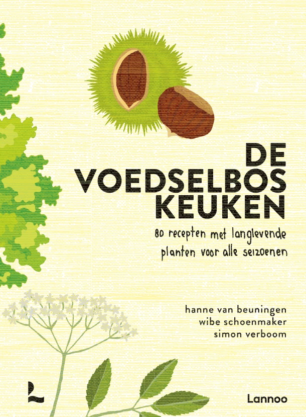 De voedselbos keuken – Hanne van Beuningen – boek cover