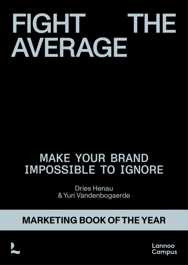 Fight The Average – Dries Henau – boek cover