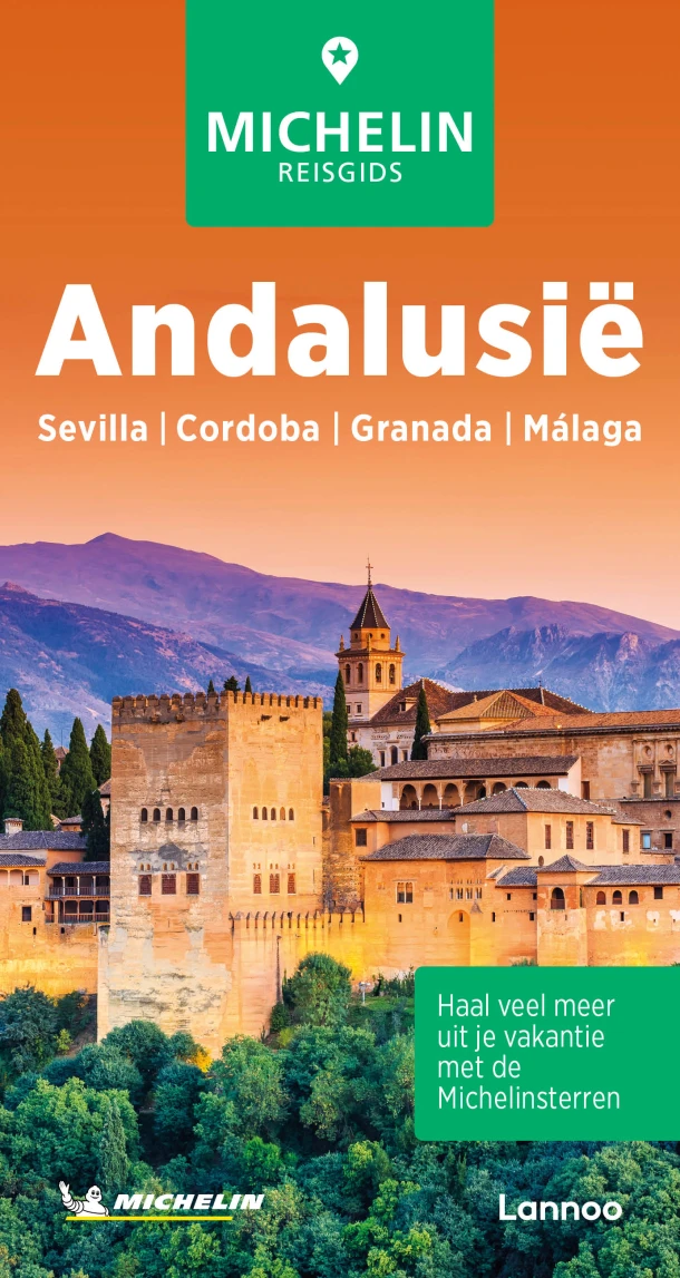 Michelin Reisgids Andalusië – boek cover