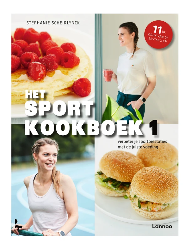 Het sportkookboek 1 – Stephanie Scheirlynck – boek cover