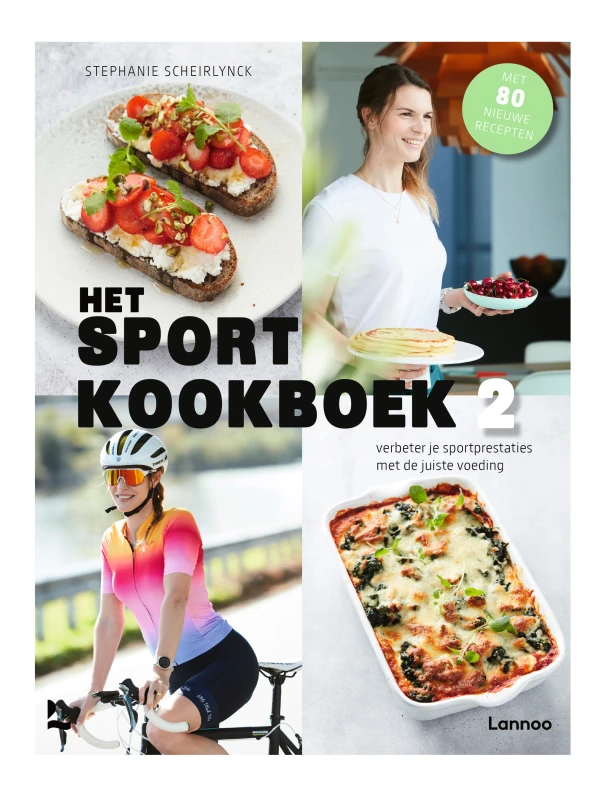 Het sportkookboek 2 – Stephanie Scheirlynck – boek cover