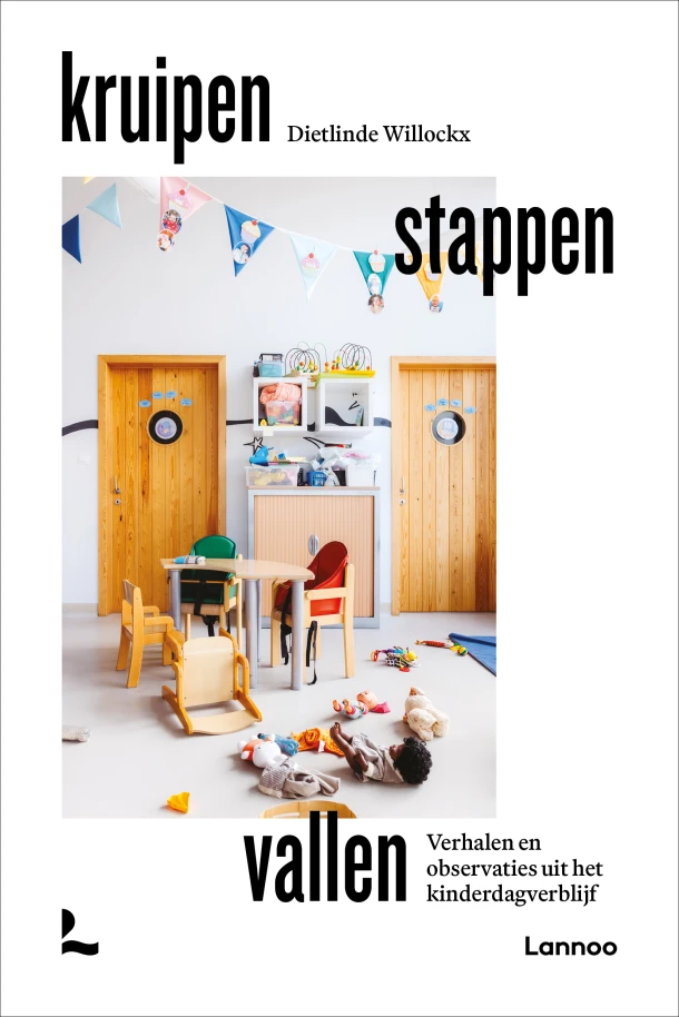 Kruipen, stappen, vallen – Dietlinde Willockx – boek cover