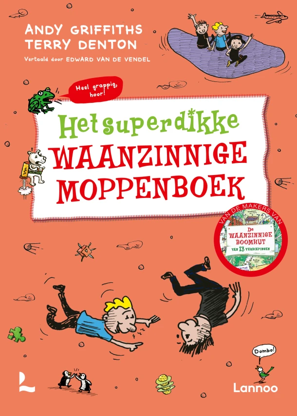 Het superdikke waanzinnige moppenboek – Andy Griffiths – boek cover