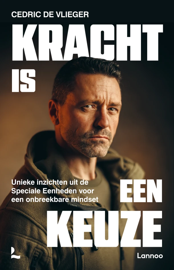 Kracht is een keuze – Cedric De Vlieger – boek cover