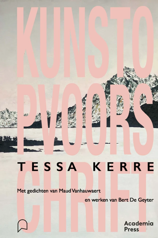 Kunst op voorschrift – Tessa Kerre – boek cover