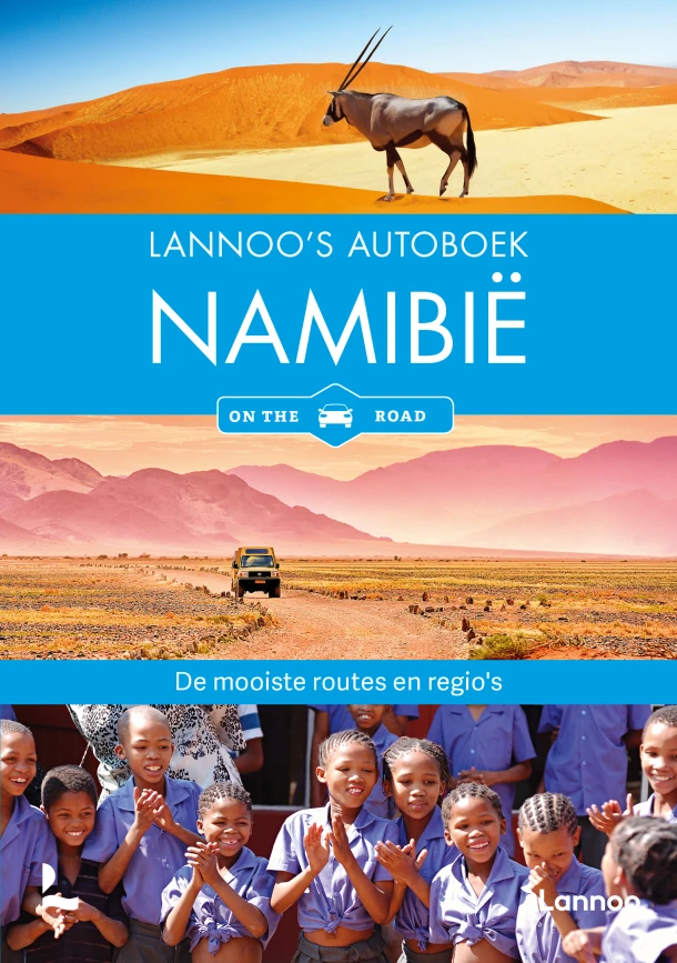 Lannoo's Autoboek NamibiĆ« on the road ā Elisabeth Petersen ā boek cover