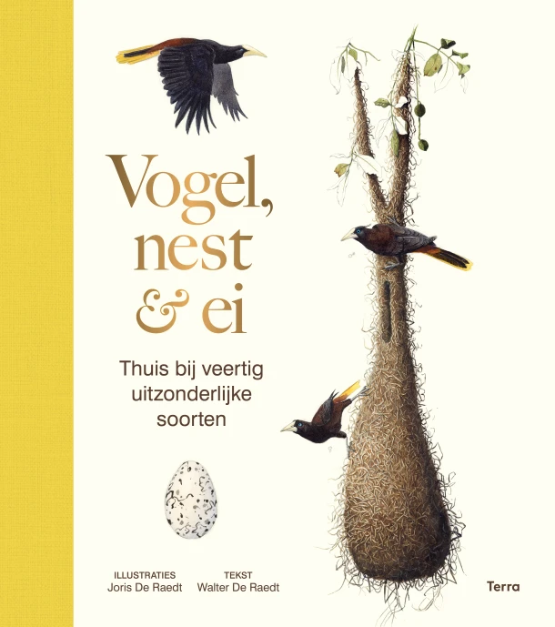 Vogel, nest & ei – Walter De Raedt – boek cover