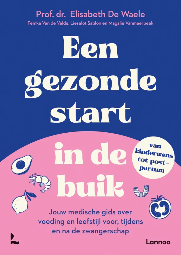 Een gezonde start in de buik – Elisabeth De Waele – boek cover