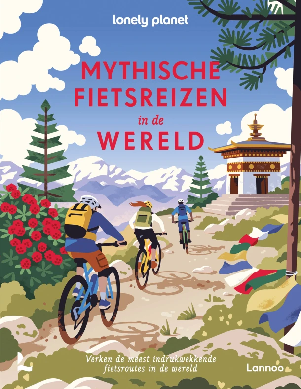Mythische fietsreizen in de wereld – Lonely Planet – boek cover