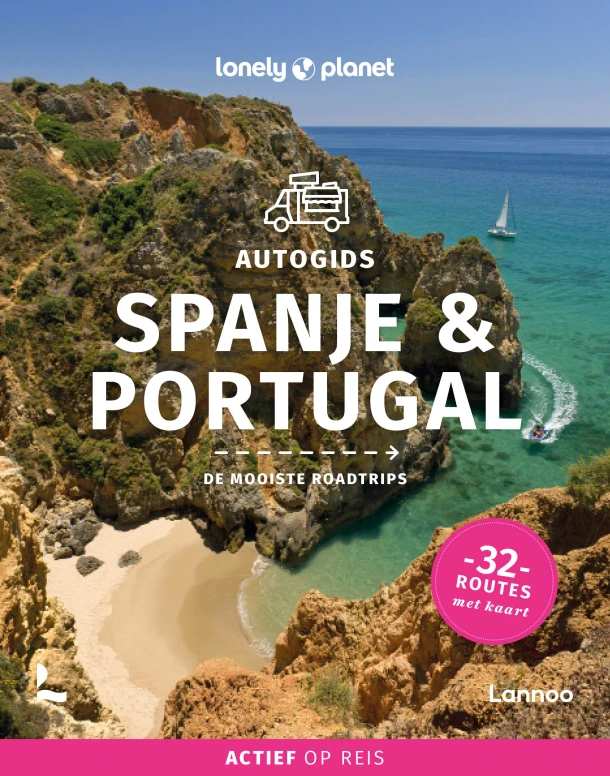 Lonely Planet autogids Spanje - Portugal – Lonely Planet – boek cover