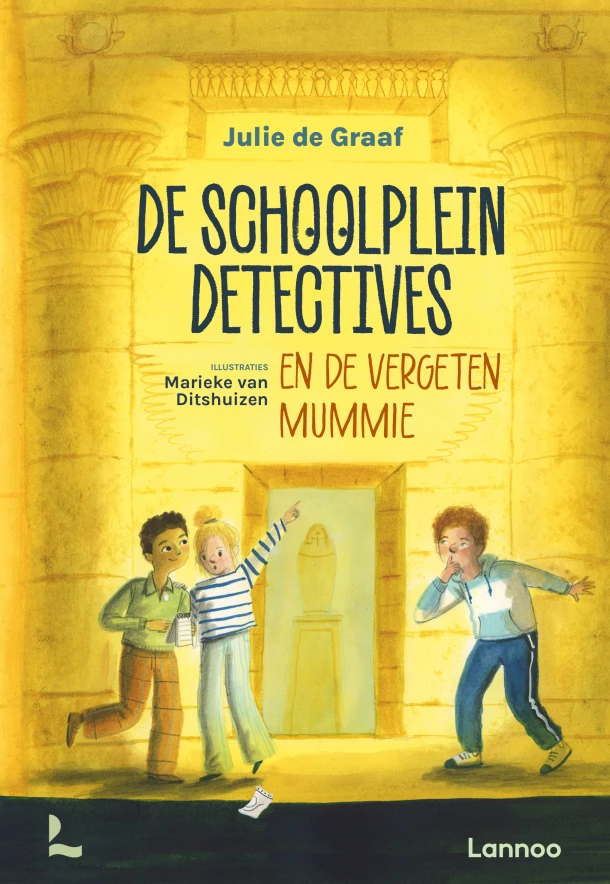 De schoolpleindetectives en de vergeten mummie – Julie de Graaf – boek cover