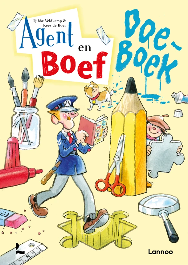 Agent en Boef Doeboek – Tjibbe Veldkamp – boek cover
