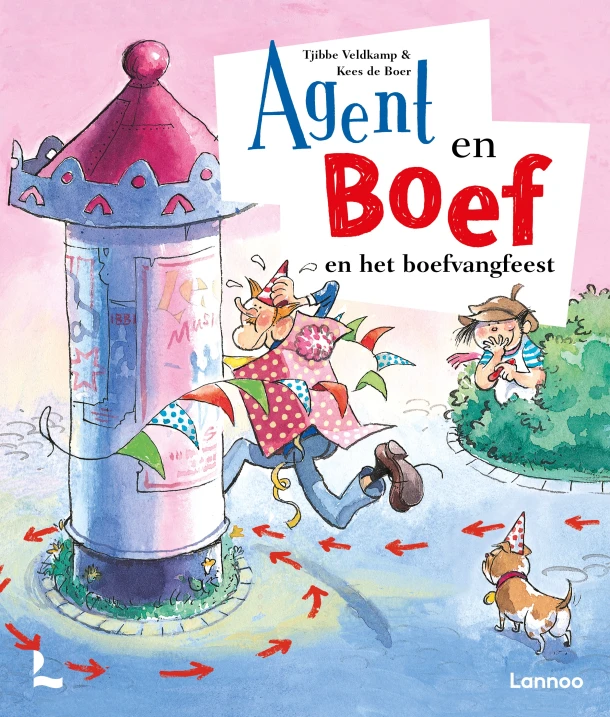 Agent en Boef en het boefvangfeest – Tjibbe Veldkamp – boek cover