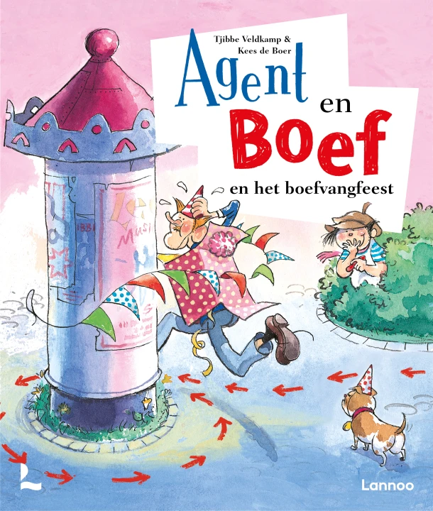Agent en Boef en het boefvangfeest – Tjibbe Veldkamp – boek cover