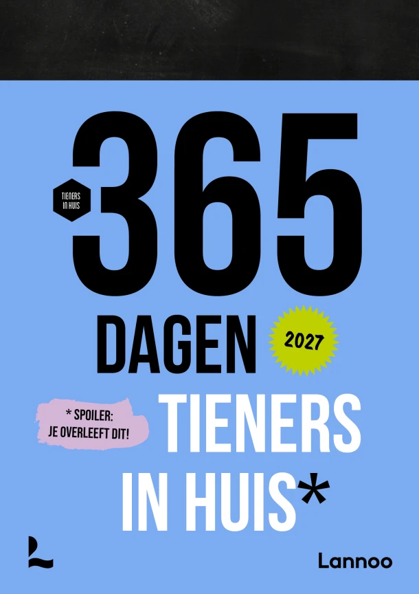 Scheurkalender 365 dagen tieners in huis 2027 – Tieners in huis – boek cover
