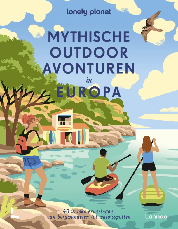 Mythische outdoor avonturen in Europa – Lonely Planet – boek cover
