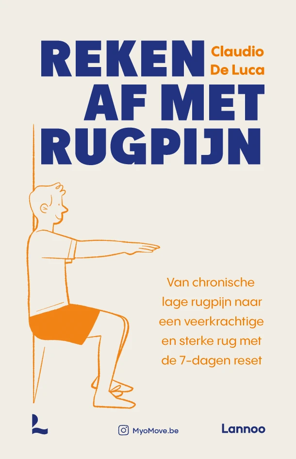 Reken af met rugpijn – Claudio De Luca – boek cover