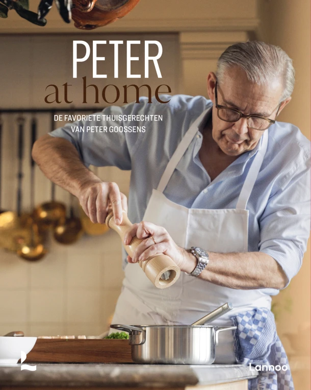 Peter at home – Peter Goossens – boek cover