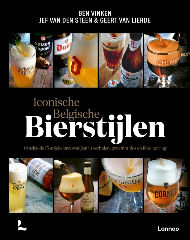 Iconische Belgische bierstijlen – Ben Vinken – boek cover