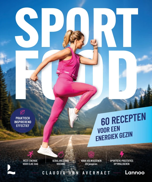Sportfood – Claudia Van Avermaet – boek cover
