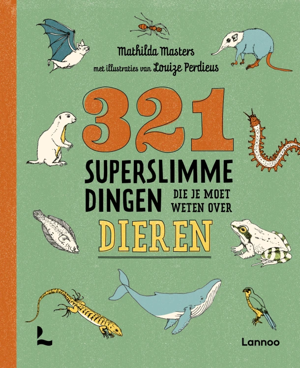 321 superslimme dingen die je moet weten over dieren – Mathilda Masters – boek cover